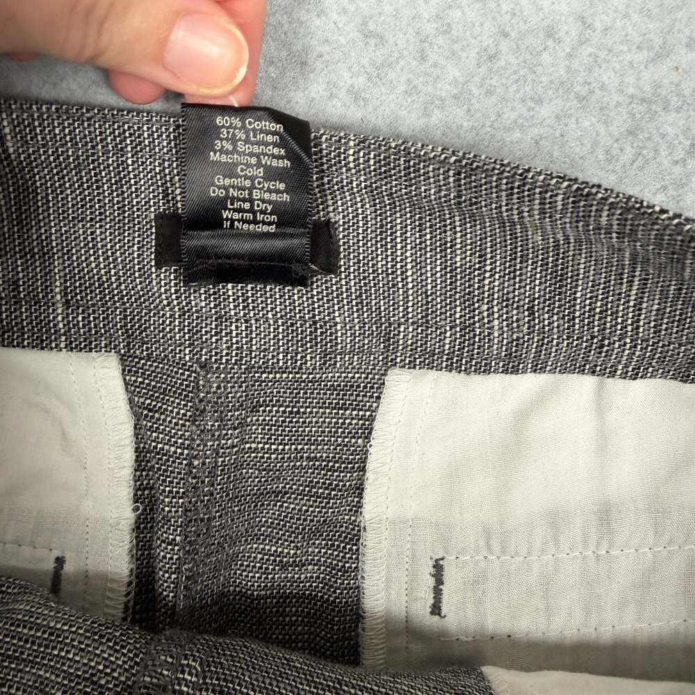 NWT Ann Taylor Womens 10 Skirt Linen Blend Career Offiice Business Casual - Picture 7 of 9